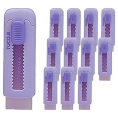 TUCO.B Koma 滑動式橡皮擦 TC-E02, 紫色, 12個