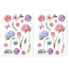 Passet 紋身貼紙 009, 2組, 刻面刺青009