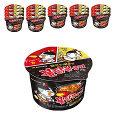 불닭볶음면 큰컵 105g, 18개