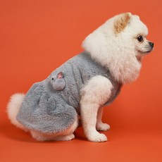 SUPER PET 犬用連衣裙, 灰色