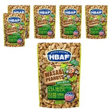 HBAF 山葵味花生 120g, 6包