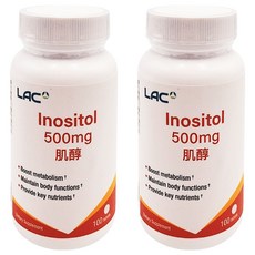 LAC 利維喜 食品錠 100錠, 500mg, 2罐