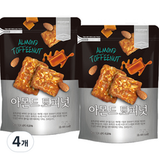 리치팜너트 아몬드 토피넛, 125g, 4개