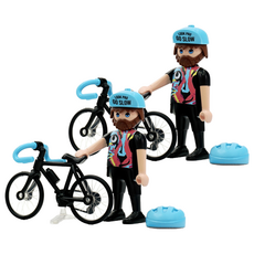 Playmobil 摩比人 自行車選手公仔 71478, 2個