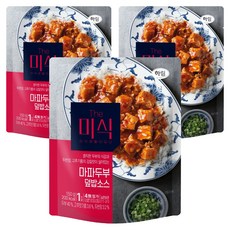 더미식 마파두부 덮밥소스, 3개, 150g