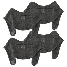 Soare 口袋型暖暖包圍巾 灰色, 4個