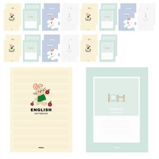 펜피아 1 200 중고생 영어 제본노트, 랜덤발송, 30개