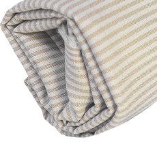 르우홈 멜란지 스트라이프 패브릭 원단 베이지, 1개