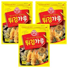 OTTOGI 不倒翁 炸粉, 1kg, 3個