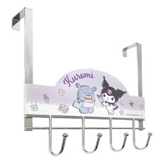 Sanrio 三麗鷗 酷洛米門後掛勾 29.2 x 31 x 10cm, 好友分享時光 銀色, 1組