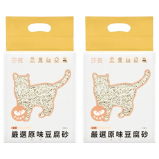 earth rated 莎賓 嚴選原味豆腐砂 6L 容量, 2包, 原味