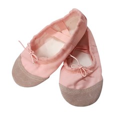 KID'S BALLETMALL 女童半皮芭蕾舞鞋