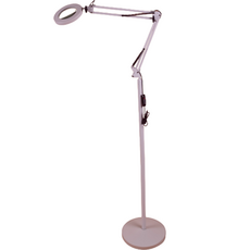 您自己的顏色 LED 支架美容睫毛紋身照明燈支架大, 1個, 白色 粉色