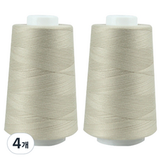 Sewing by Hand 40支2股縫紉線, 4個, 20 亞麻色