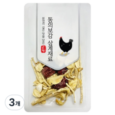 溫談東醫寶鑑參雞湯材料, 3個, 40g