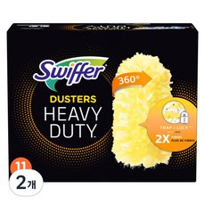 스위퍼 더스터 360 먼지떨이 리필 11p, 혼합색상, 2개