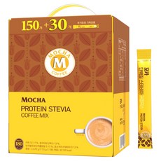 모카씨엔티 단백질 스테비아 커피믹스, 11.5g, 180개입, 1개
