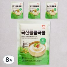 생채움 국산 콩 콩국물, 320g, 8개