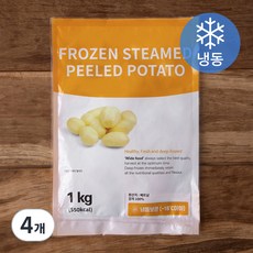 삶은탈피감자 (냉동), 1kg, 4개