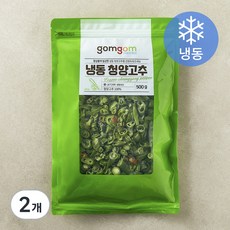 곰곰 냉동 청양고추, 500g, 2개