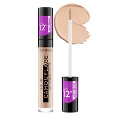 CATRICE 卡翠絲 Camouflage 遮瑕液 5ml, 010 Porcelain, 1支