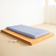 몽스홈 국내 제조 12존 고밀도 토퍼 매트리스, 그레이, 6cm