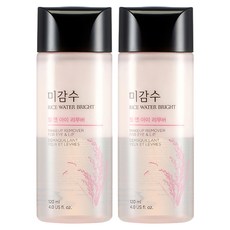 THE FACE SHOP 菲詩小舖 無人監督的明亮唇部和眼部卸妝液, 120ml, 2個