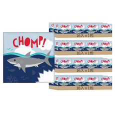 紙巾 鯊魚派對, 1入, 4包