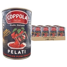 COPPOLA 柯波拉 天然無加鹽去皮整粒番茄, 400g, 24罐