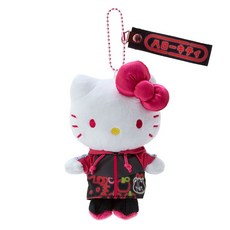 Sanrio 三麗鷗 造型玩偶吊鍊 kt-霓虹電子, 13cm, kt-霓虹電子 多色, 1入