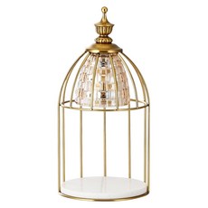 融蠟燈大理石底座, 金色