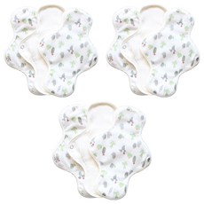 CottonRepublic 棉花共和國 Ardent Love 翅膀型純棉衛生棉 中型, 3入, 3個