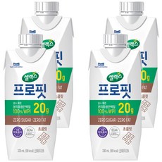 Selex Profit乳清蛋白巧克力, 330ml, 4個