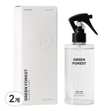 1555 소프소프 룸 스프레이 그린 포레스트, 250ml, 2개