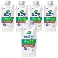 Selex Profit乳清蛋白巧克力, 330ml, 5個