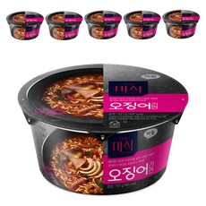 더미식 오징어 컵라면 127g, 6개