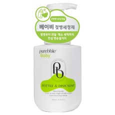 Purebble 嬰兒泡沫奶瓶清潔劑 多合一廚房清潔劑, 1個, 500ml
