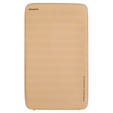 KingCamp 雙人自充氣墊, 卡其色