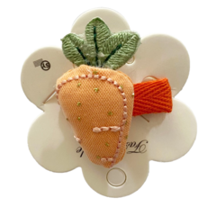 SY(童)造型蘿蔔橘髮夾 安全舒適 寶貝髮型亮點, 1件