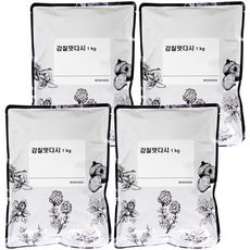 딜리셔스마켓 감칠맛다시 쇠고기맛, 1kg, 4개
