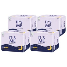 IT'S ME 夜用衛生棉 褲型, 4包, L(95~105號), 4片