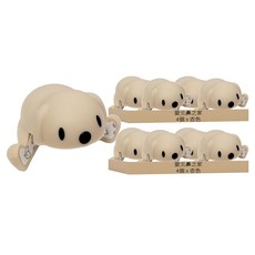 愛北鼻 桌角防撞套, 8個, 小狗 杏色