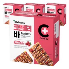 힘내고 크랜베리바, 300g, 4개