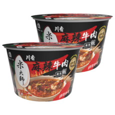 master mi 米大師 湯泡飯 川香麻辣牛肉, 230g, 2個