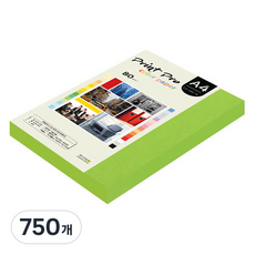 paperculture Print Pro 彩色影印紙 No 10 鮮綠色, A4, 750個