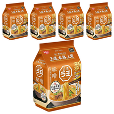 NISSIN 日清 麵王 味噌風味, 北海道產米麴味噌使用，3食入, 15包