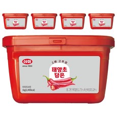 SAM HWA 雙倍濃縮辣椒醬, 1kg, 5個