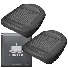 CARTEM 讚嘆車用坐墊套 CT212 前座, 2個, 黑色