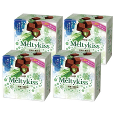 Meltykiss 雪吻 明治Meltykiss 抹茶夾餡可可粒, 52g, 4盒