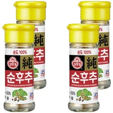 오뚜기 순후추, 20g, 4개